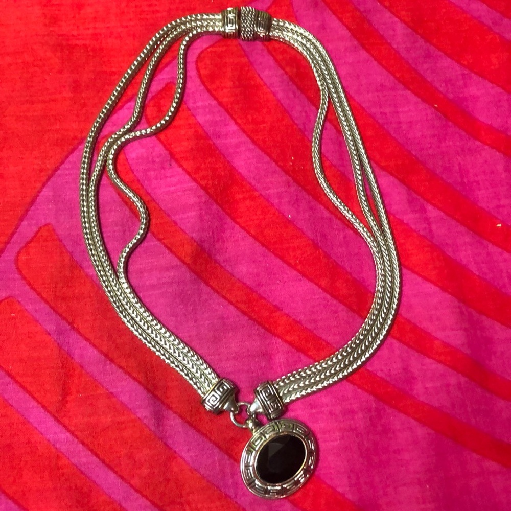 Custom jewelry choker silver look like